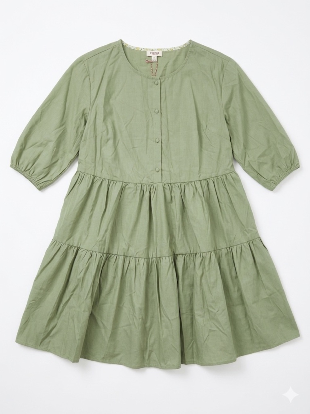 NWT Umgee Tiered Babydoll Dress, Size Small